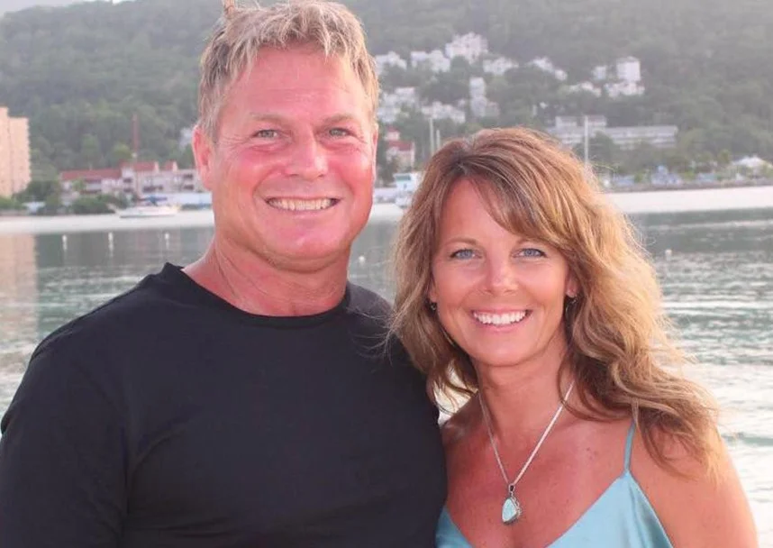 Suzanne Morphew with her husband