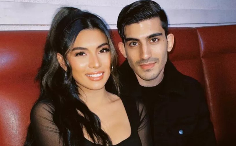 Ali Abulaban with his wife