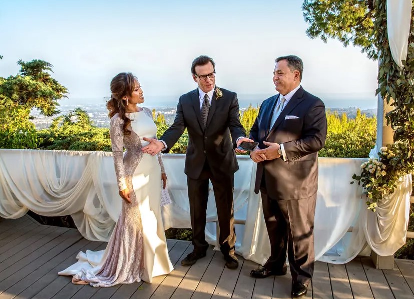 Anh Tu Dang and her husband Josh Mankiewicz's wedding image