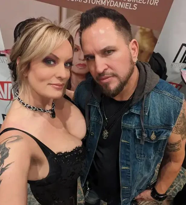 Barrett Blade and his wife Stormy Daniels