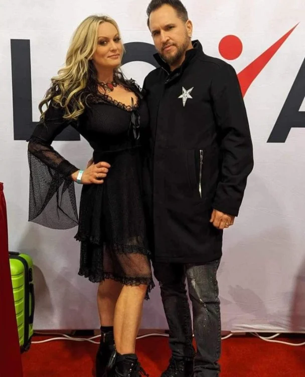 Barrett Blade with his wife Stormy Daniels