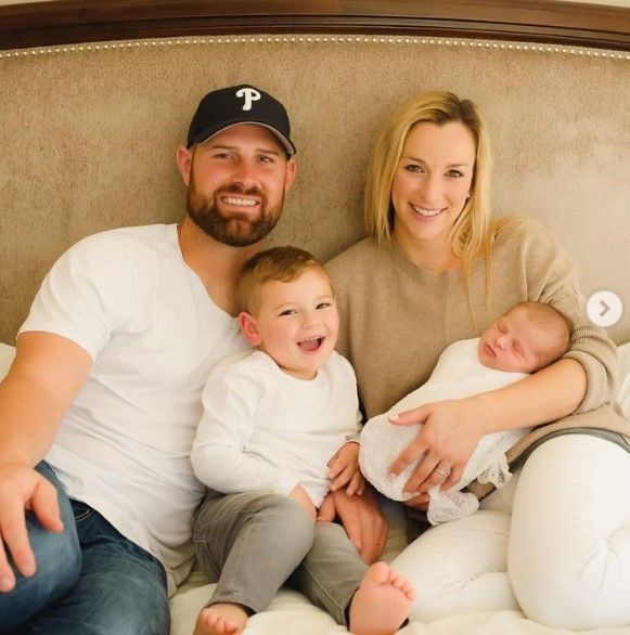Brittany Hartman with her family