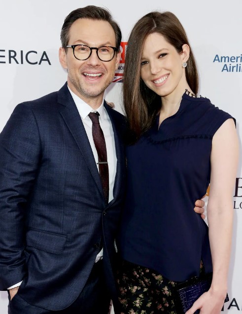 Brittany Lopez with her husband