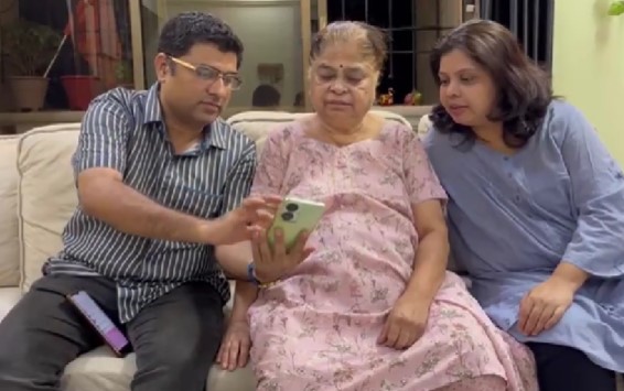 Colonel Waibhav Anil Kale's family members
