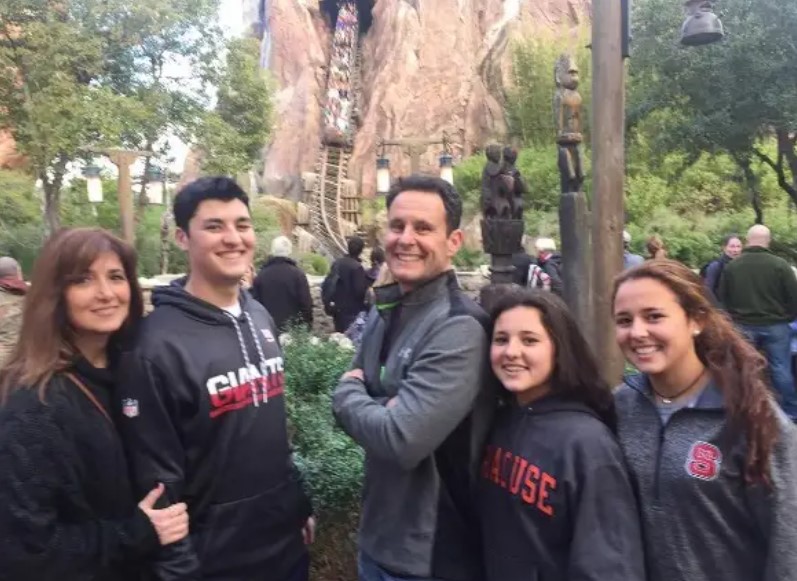 Dawn Kilmeade with her family