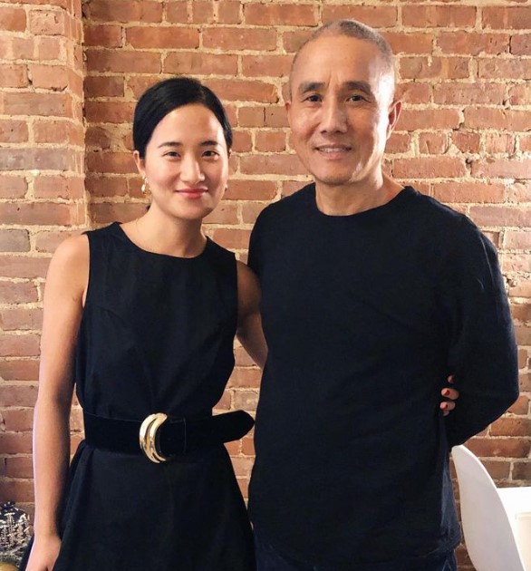 Demi Ngai with her dad