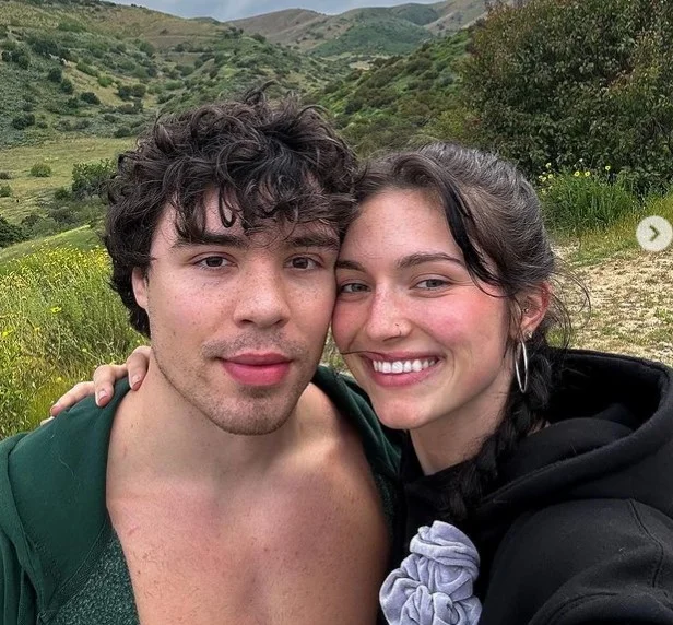 Erin Maloney with her boyfriend Lexx Little