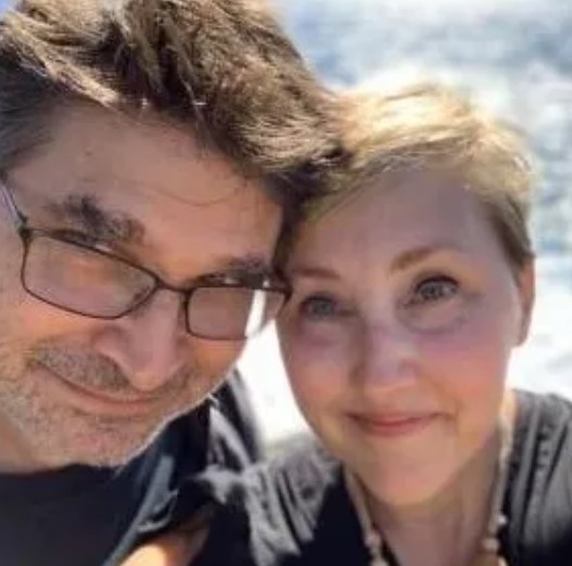 Heather Whinna with her husband Steve Albini