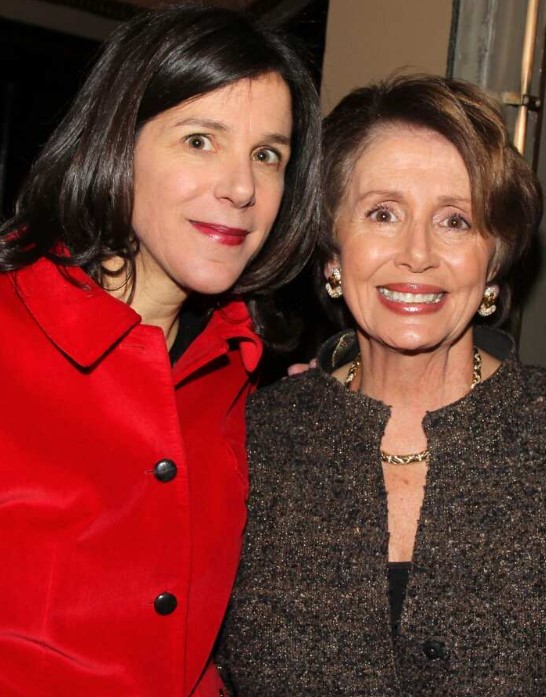Jacqueline Pelosi with her mom Nancy Pelosi