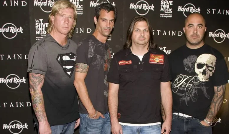 Jon Wysocki with his group members in 2008