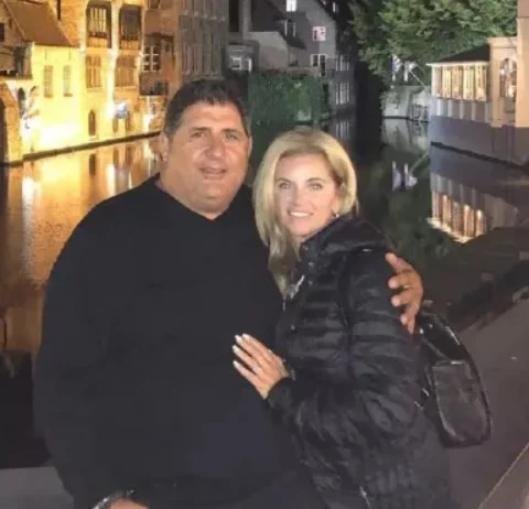Kathy Giacalone with her husband