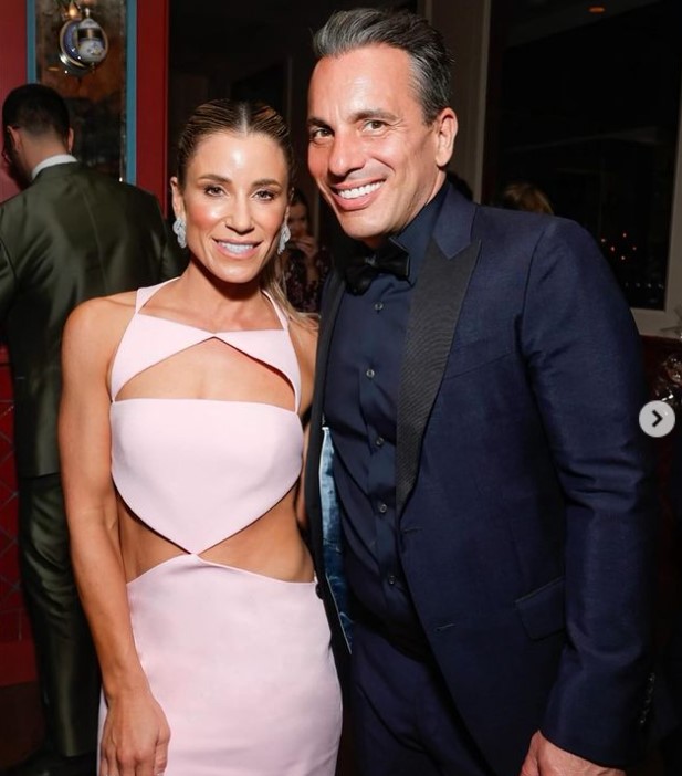 Lana Gomez with her husband Sebastian Maniscalco