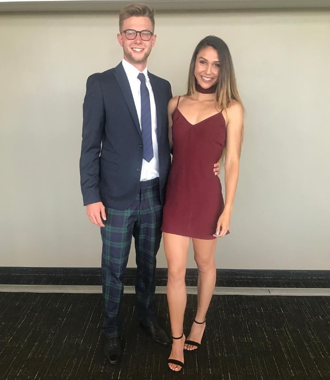 Larimar Rodriguez and her boyfriend
