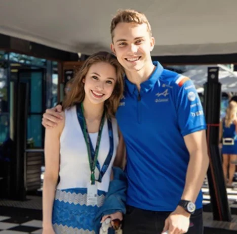 Lily Zneimer and her boyfriend