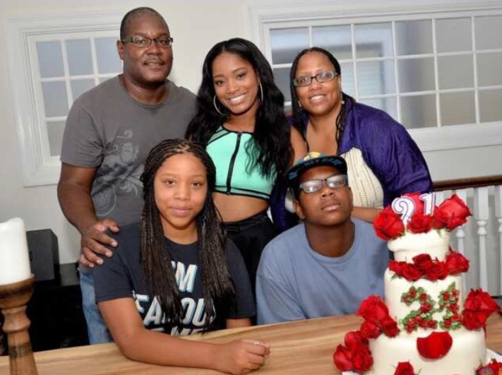 Loreal Palmer with her family