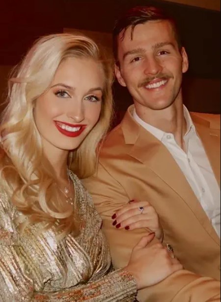 Madison Marsh with her boyfriend