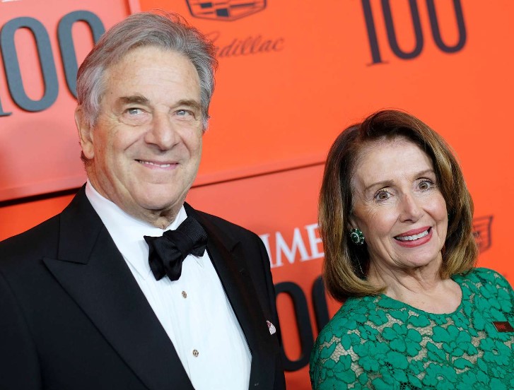 Nancy Pelosi and her husband Paul Pelosi