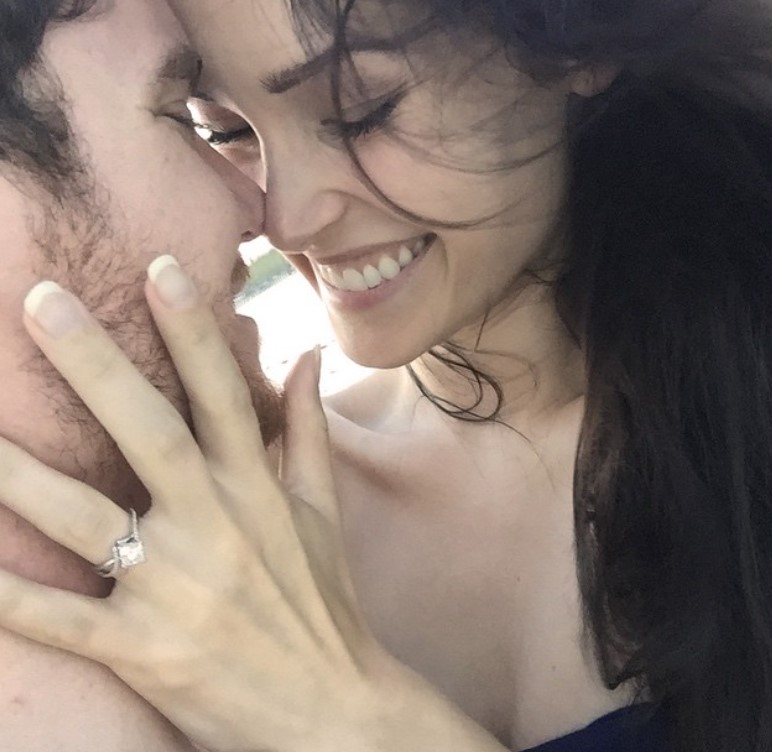 Niece Waidhofer with her boyfriend