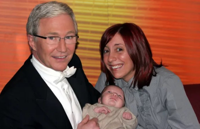 Paul O'Grady with his sister Sheila O'Grady and grandson