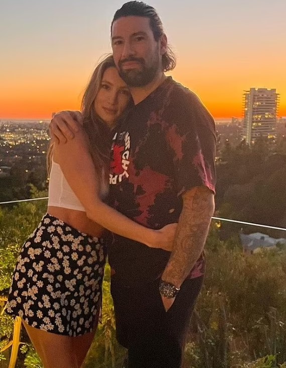 Sonni Pacheco with her current boyfriend