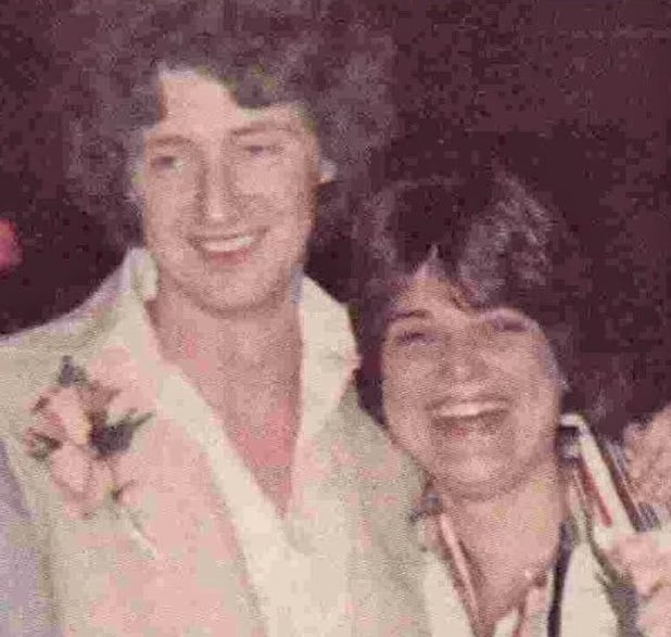 Teresa Fernandes with her ex-husband
