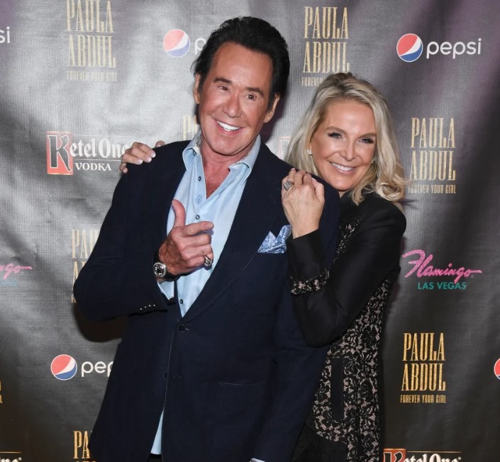 Wayne Newton with his wife Kathleen McCrone