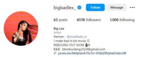 Lex Instagram Rapper Who Is Big Lex? Age, Height, Net Worth, Boyfriend & Family of Rapper