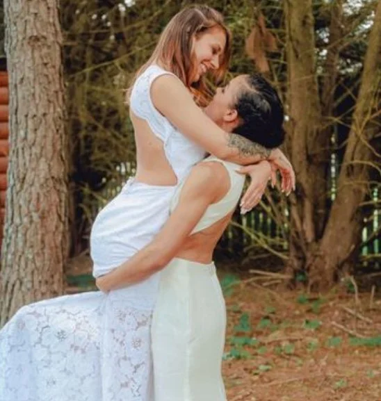 Bre Austin and her partner