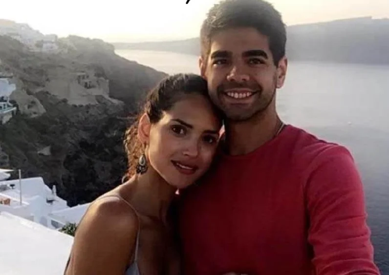 Edgardo Canales and his wife