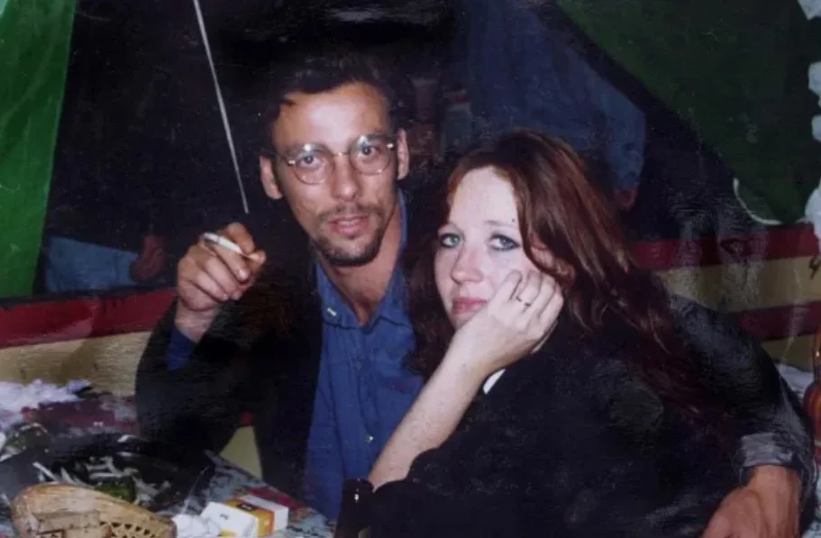 Jorge Arantes with his ex-wife