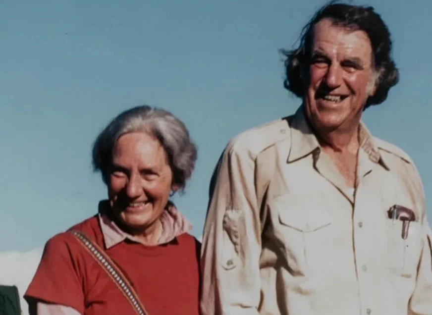 Lady June Mulgrew with her husband