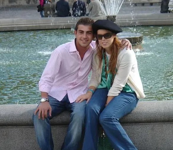 Paolo Liuzzo with his ex-wife