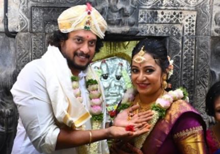 Prabhakar Boregowda got married to actress Siri
