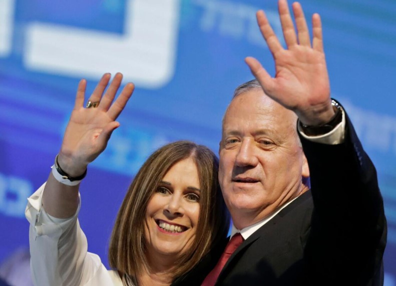 Revital Gantz and her husband