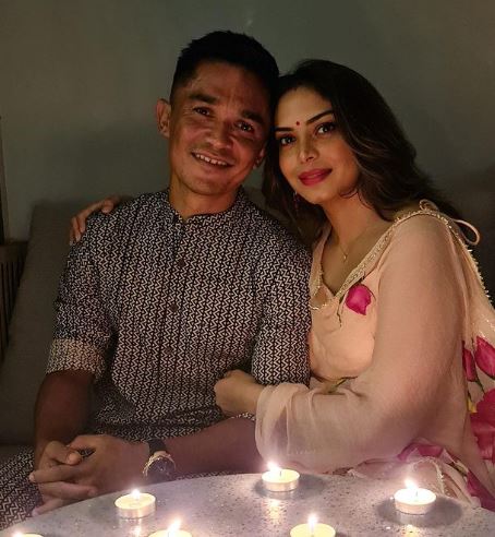 Sonam is the wife of Sunil Chhetri