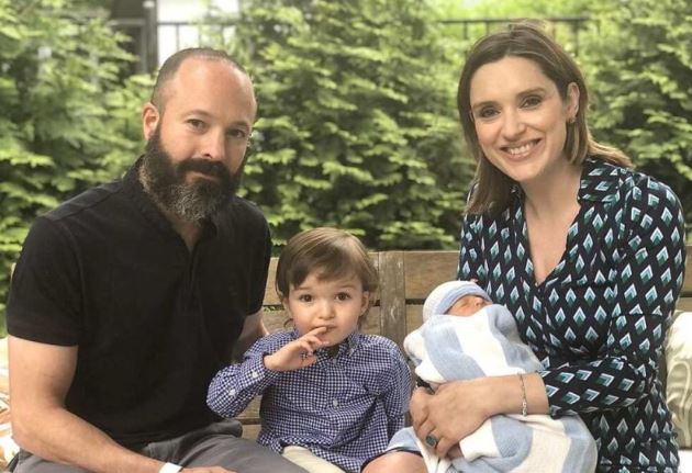 Yado Yakub with his wife and kids