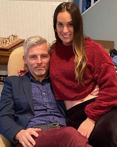 Hannah Berner and her husband
