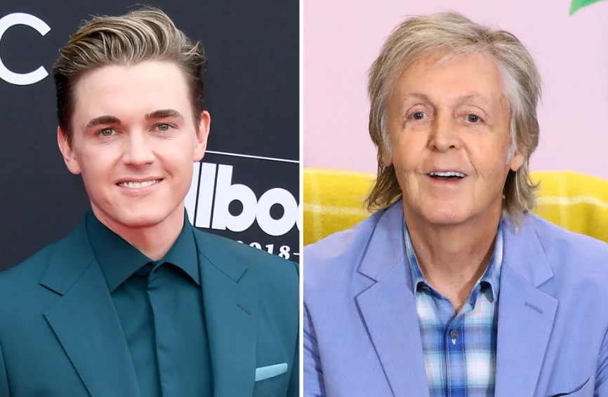 Jesse Mccartney and Paul Mccartney