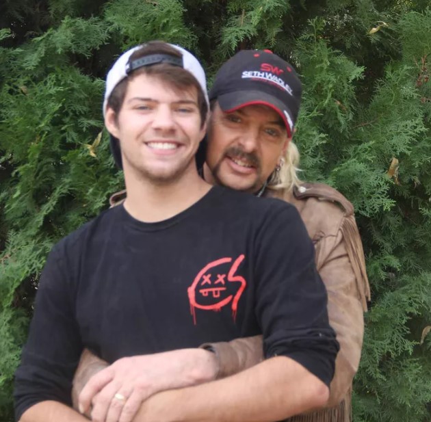 Joe Exotic with his ex-husband