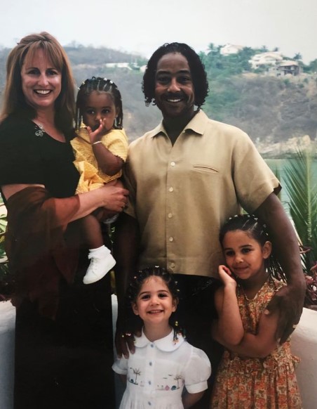 Joy McManigal with her ex-husband and kids