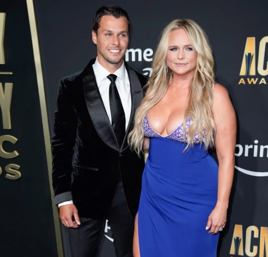 Miranda Lambert with her husband