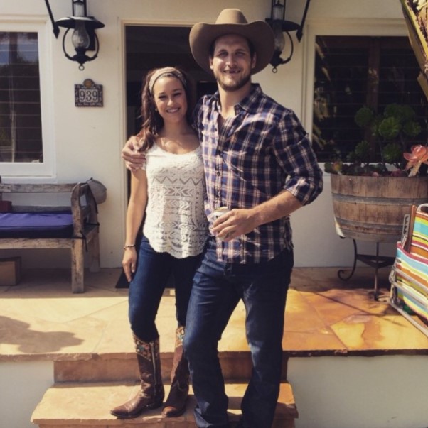 Paige Gugulyn with her husband