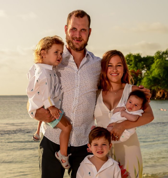 Paige Gugulyn with her husband and kids