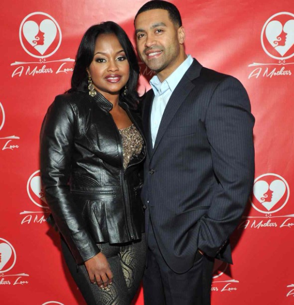 Phaedra Parks with her ex-husband Apollo Nida
