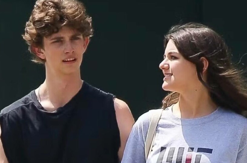 Toby Cohen and his girlfriend