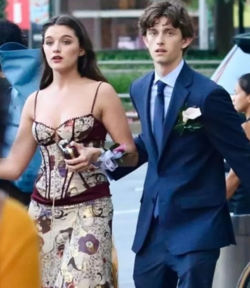 Toby Cohen with his girlfriend