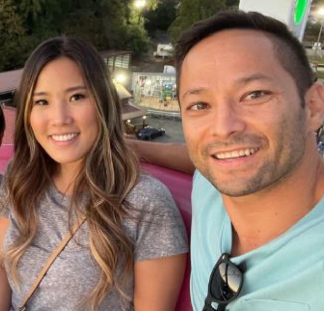Andrew Sundseth with his ex-wife Katie Ginella