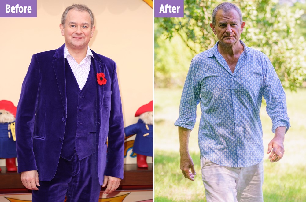 Hugh Bonneville before and after