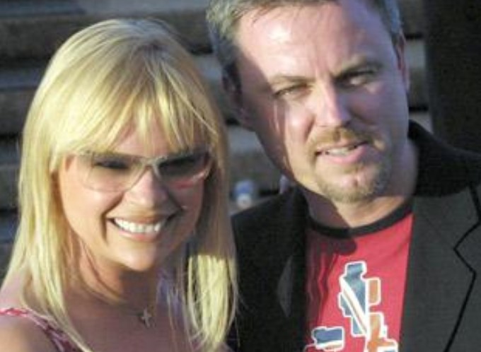 James Davies and his ex-wife Sonia Kruger