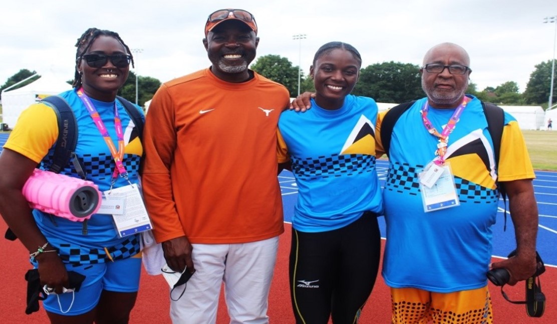 Julien Alfred with her family
